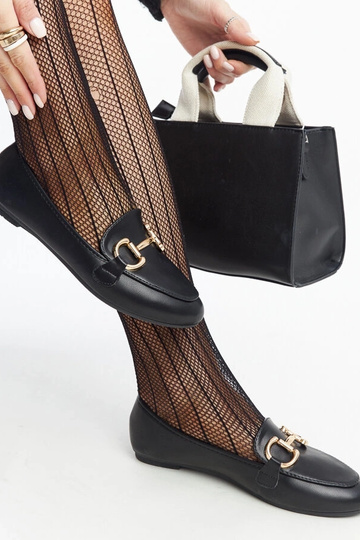 Melni Tanja Buckle Mocasins 2