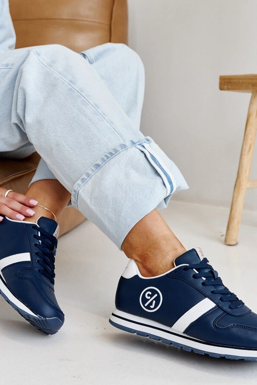 Tumši zilas sieviešu kedas CROSS JEANS