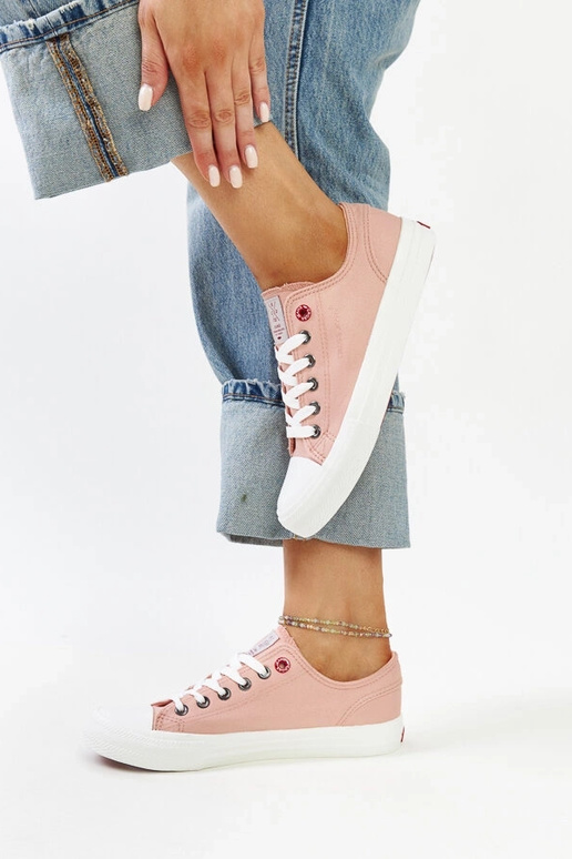 Rozā sieviešu kedas CROSS JEANS Rozā sieviešu kedas CROSS JEANS
