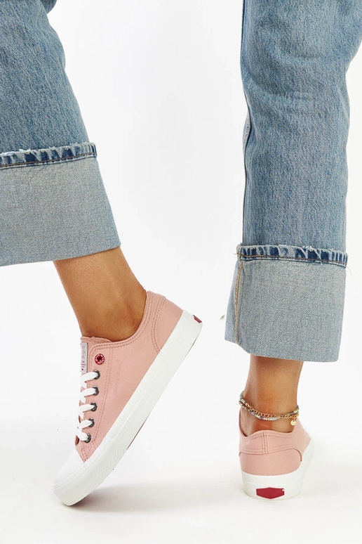 Rozā sieviešu kedas CROSS JEANS Rozā sieviešu kedas CROSS JEANS