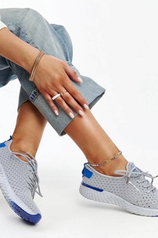 Pelēkas auduma kedas sievietēm CROSS...