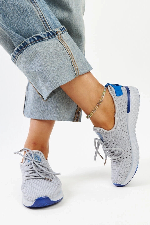 Pelēkas auduma kedas sievietēm CROSS...