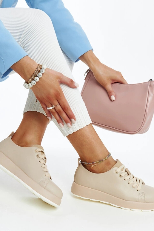 Bēšas Samaha ādas kedas