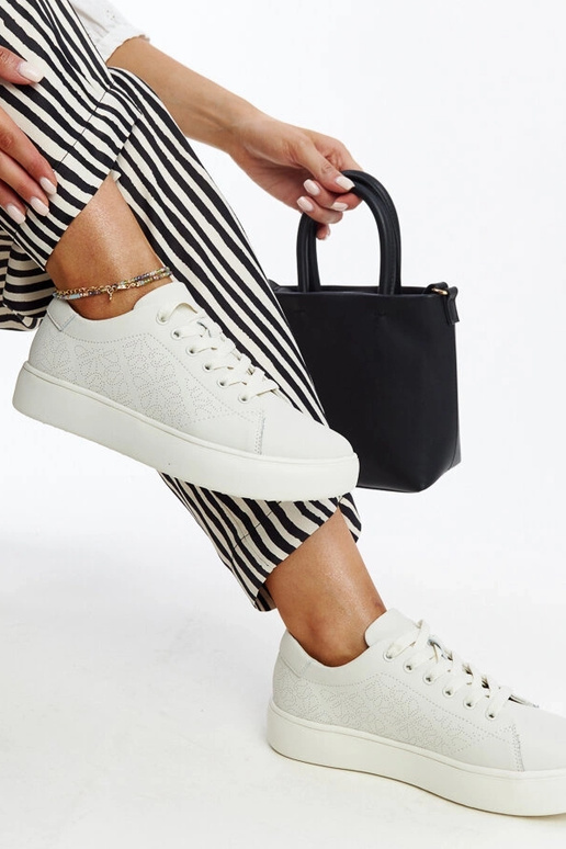 Bežīgi ādas tenisa apavi Sireen