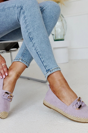 Purpura ķēdes espadrilles... 2