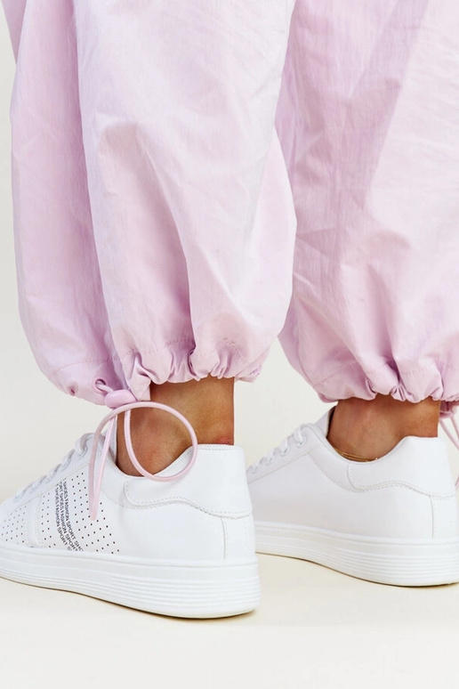 Baltas kedas eko ādas Berdine