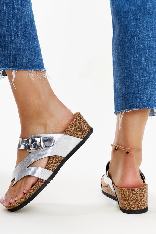 Sudraba metāliskas Donata ķīļveida...