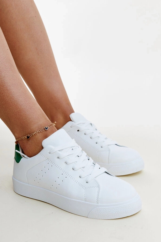 Akila baltas un zaļas kedas