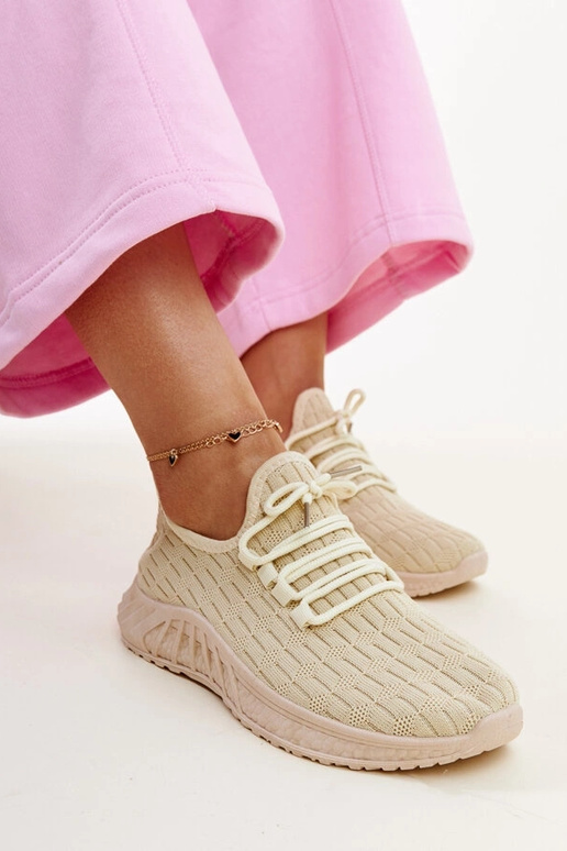 Bēša auduma kedas Milena