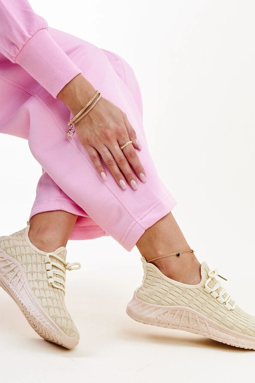 Bēša auduma kedas Milena