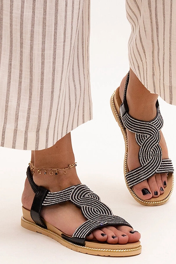 Melnas sandales, kas... 2