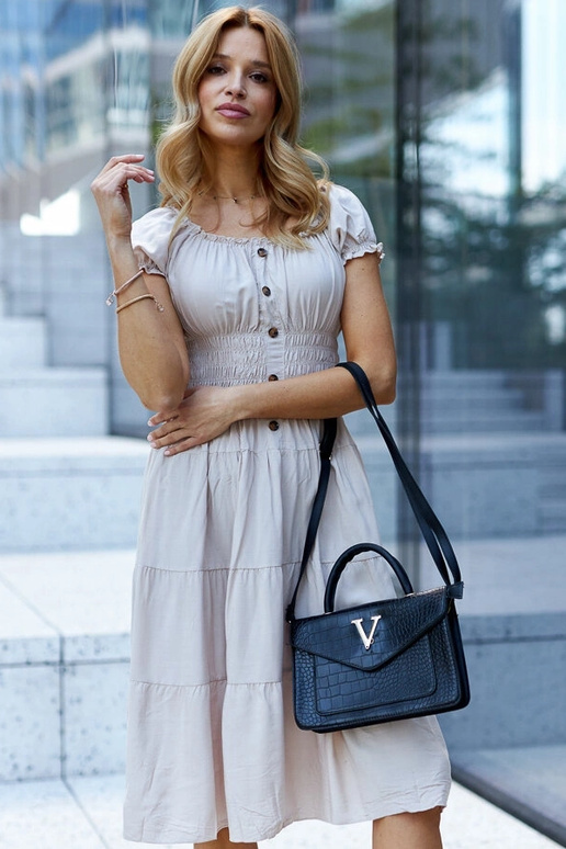 Barsa krokodila raksta plecu soma