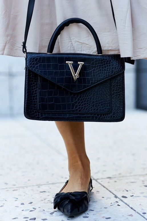 Barsa krokodila raksta plecu soma