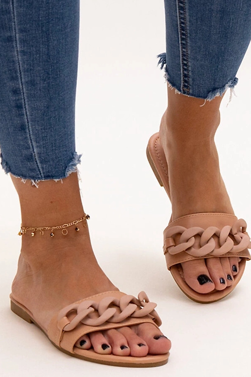 Brūnas ķepas ar matētu ķēdīti Aliyan