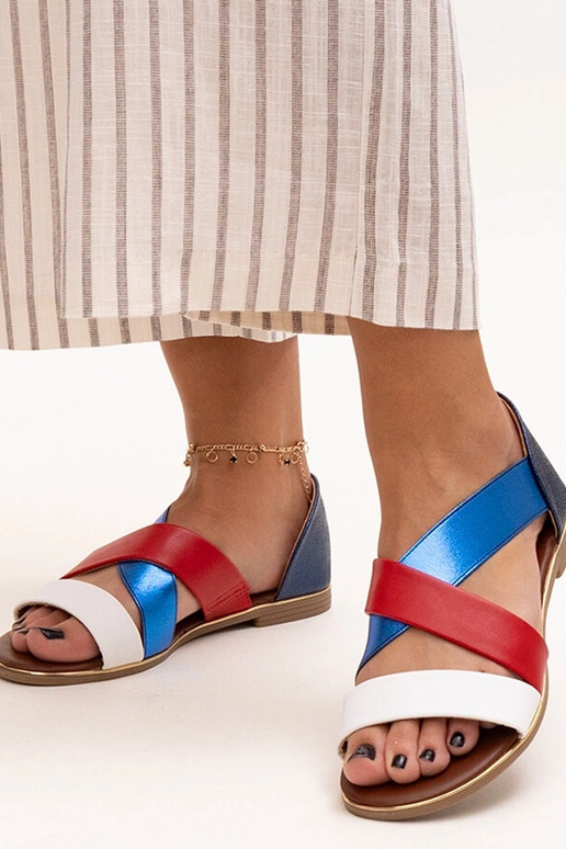 Massawa krāsainas slēgtas papēža...