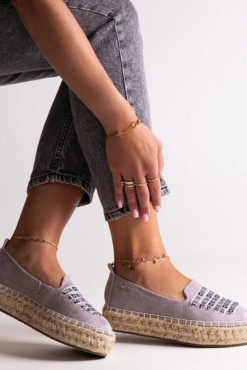 Pelēkas espadrilas Big Star...