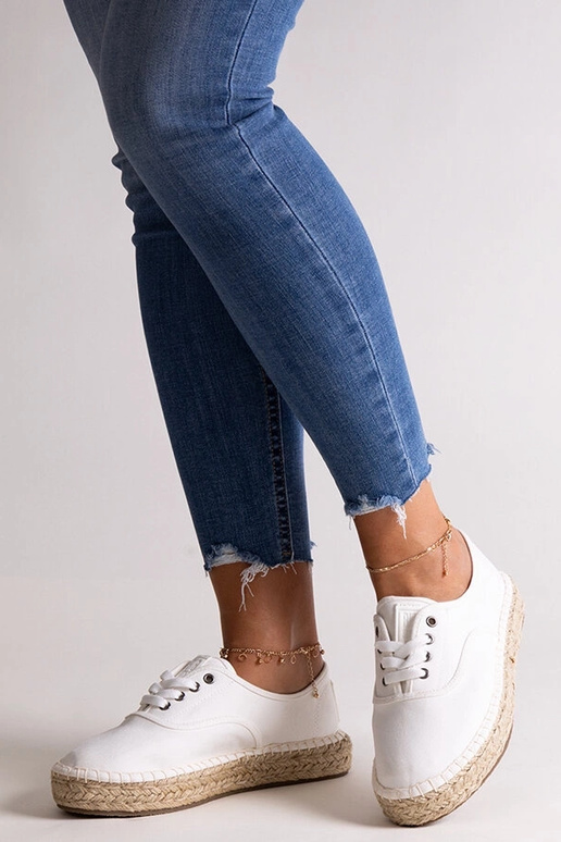 Big Star LL274833 101 balta espadrille