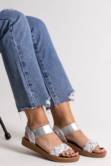 Aldona sudraba sandales 2