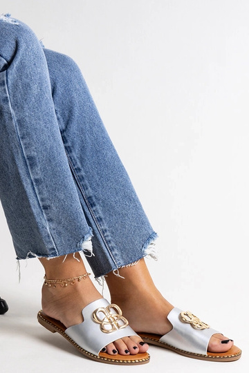 Sudraba flip-flops ar... 2