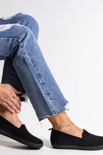 Shadhi Black Slip-On auduma... 2