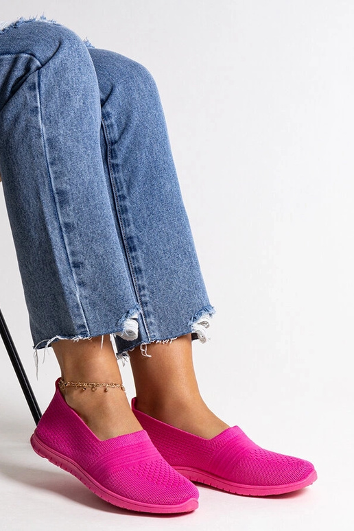 Tumši rozā Shalha Slip-On kedas
