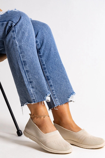 Bēšas Shalha Slip-On kedas 2