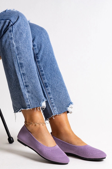 Violeta auduma balerīnas Yafia 2