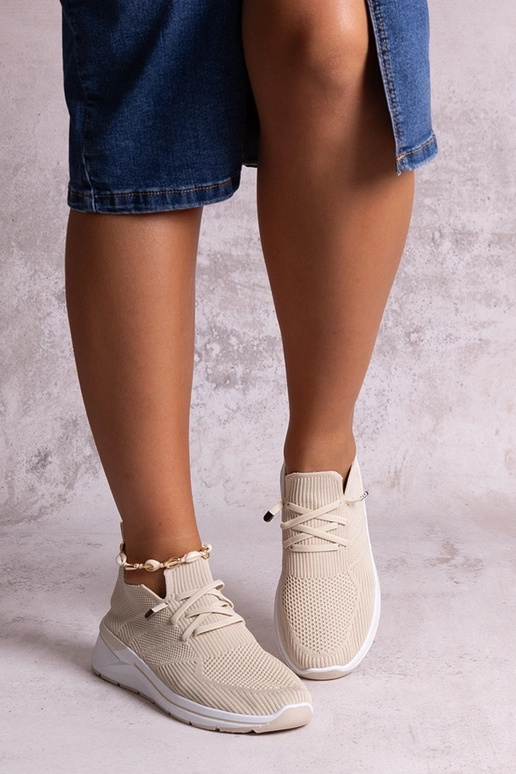 Bēšas Gaberla Slip-On kedas