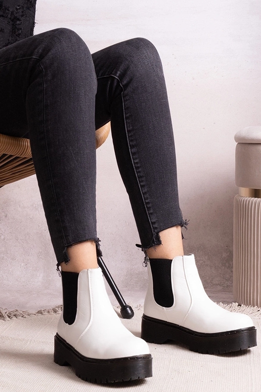 Balti puszābaki uz platformas Lessaya