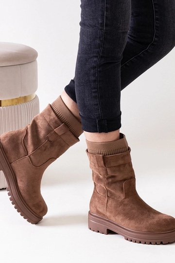 Ralia Brown Slip-On Zeķu... 2