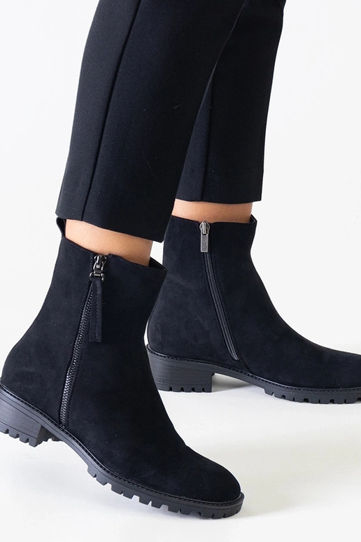 Melnās augstas platformas kurpes no...