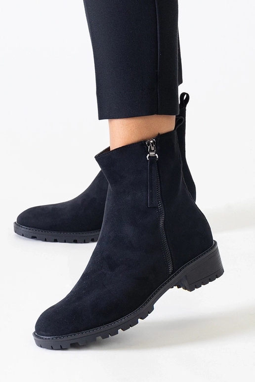 Melnās augstas platformas kurpes no...