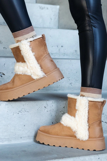 Tumši bēši eko-zamšādas...