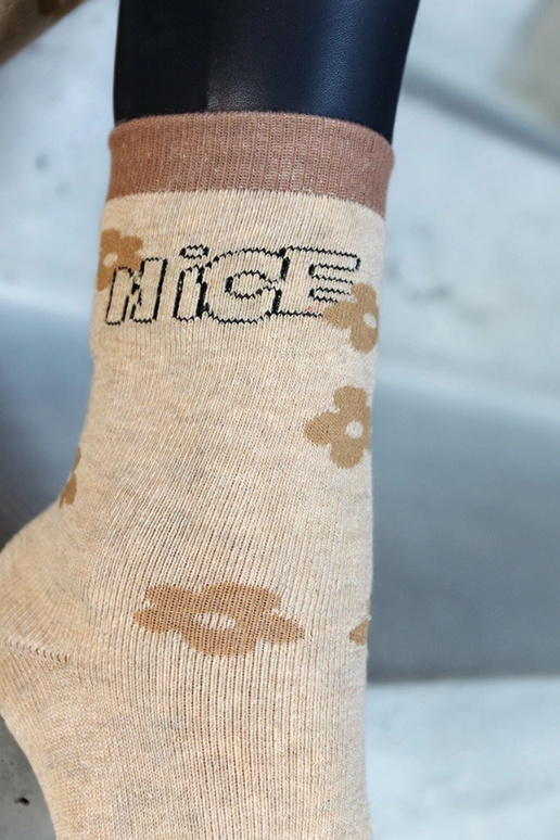 Bēšas siltas zeķes Sella Bēšas siltas zeķes Sella