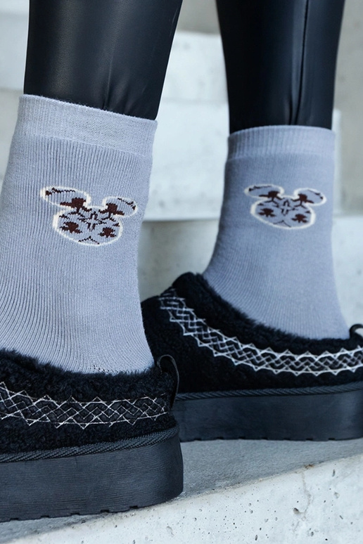 Sella pelēkas siltas zeķes Sella pelēkas siltas zeķes