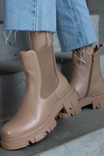 Bežīgi siltie zābaki ar... 2