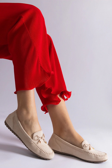 Bēši zamšādas mokasīni ar... 2