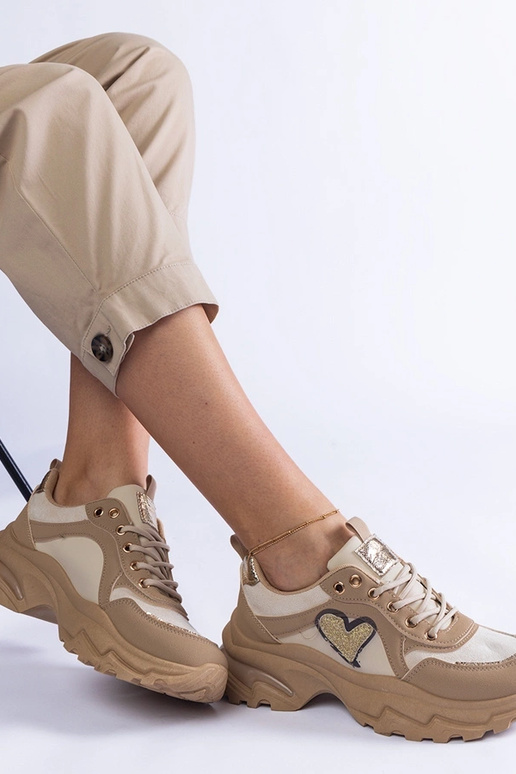 Martinesa brūnās sirds platformas kedas