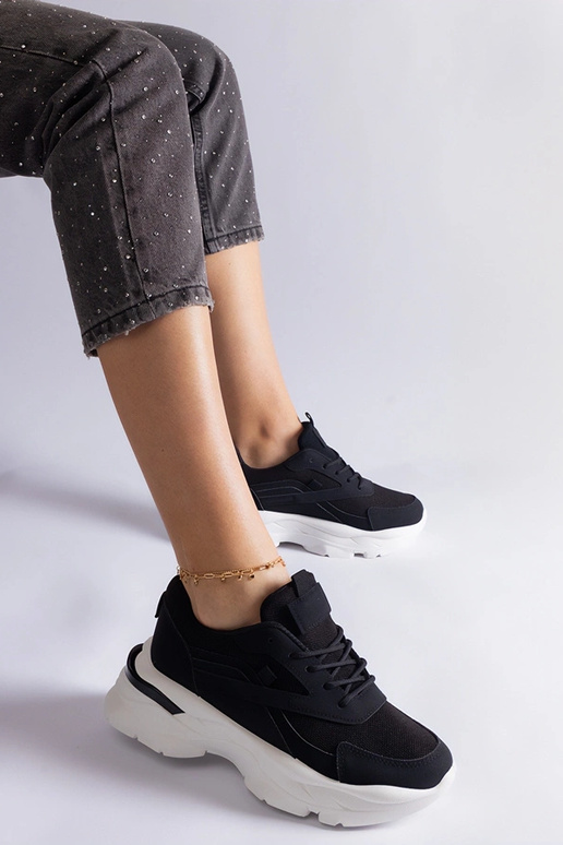 Melnas kedas ar biezāku zoli Guerrera