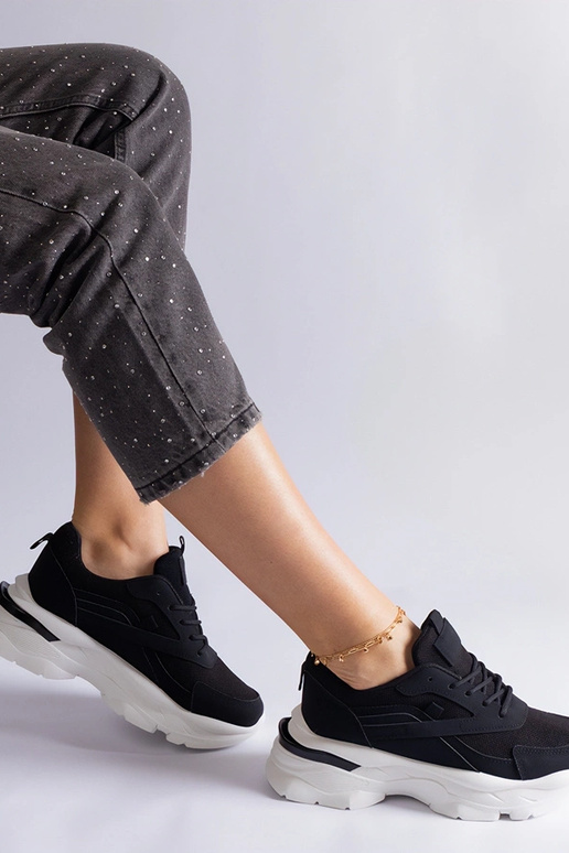 Melnas kedas ar biezāku zoli Guerrera