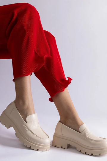 Bēši mokasīni no eko-ādas... 2