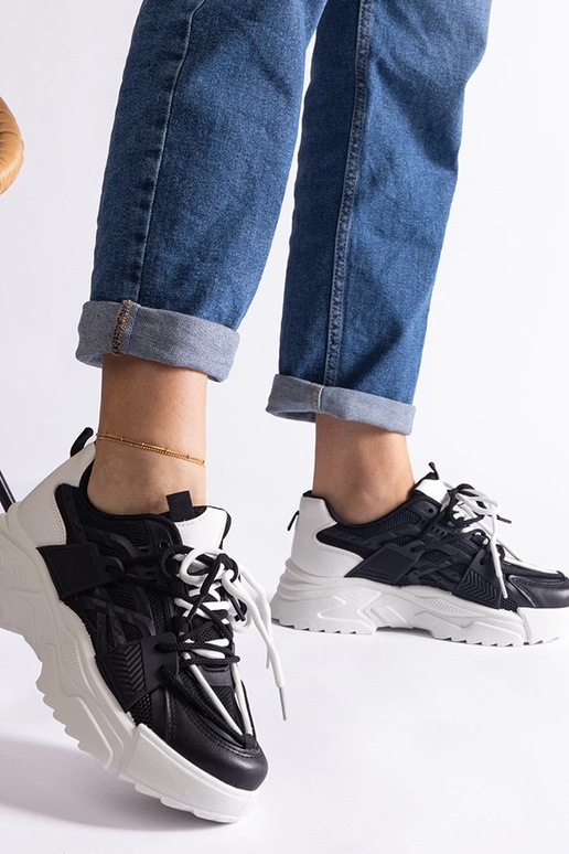 Melnas Alva sieviešu sporta kedas