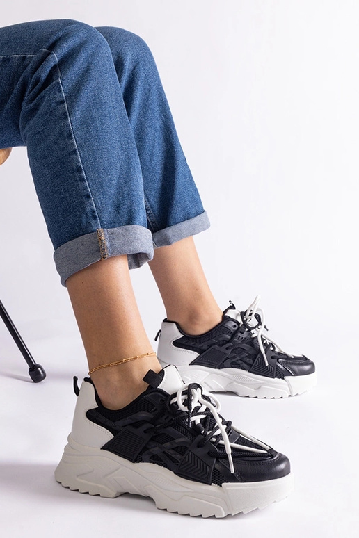 Melnas Alva sieviešu sporta kedas