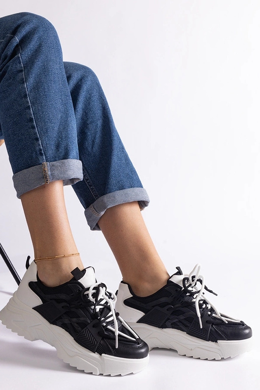 Melnas Alva sieviešu sporta kedas