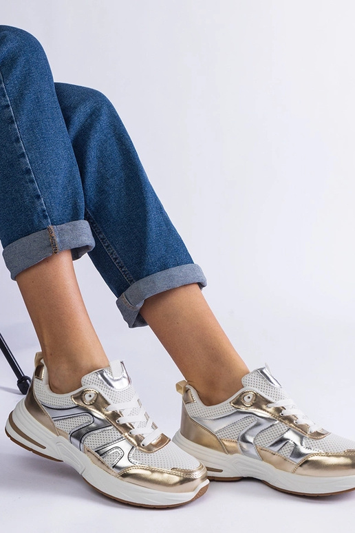 Auduma sporta kedas ar zelta...