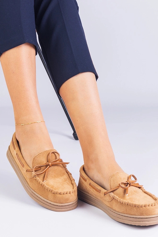 Brūnas sieviešu mākslīgās zamšas...