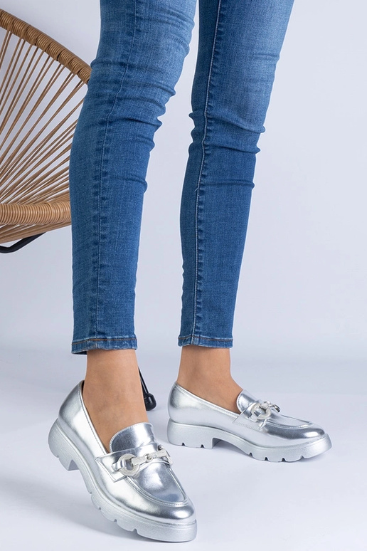 Sudraba klasiskas puskurpes ar Amikol...