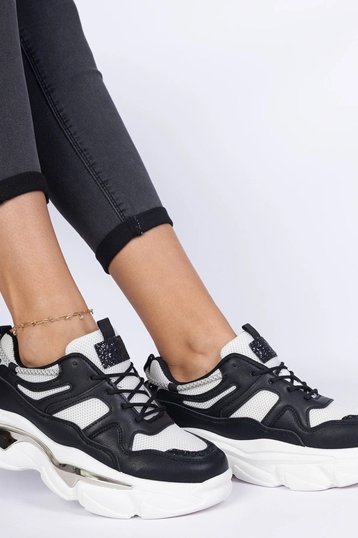 Melnas sieviešu sporta apavi Prutto Melnas sieviešu sporta apavi Prutto