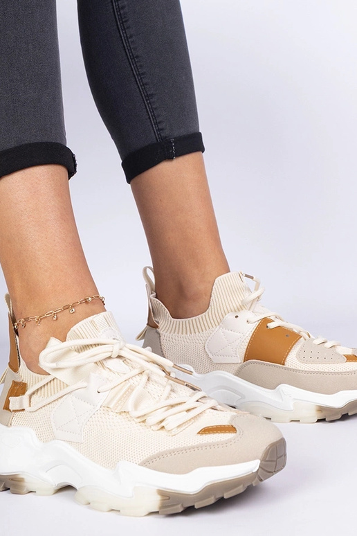 Milada bēšīgie sporta apavi sievietēm... Milada bēšīgie sporta apavi sievietēm...