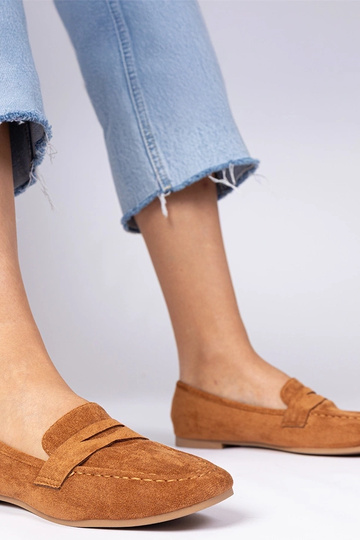 Brūni eleganti mokasīni...